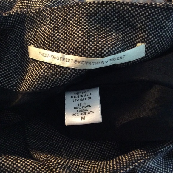 Twelfth St Black Ivory Tweed Crop Unique Blazer M - Picture 9 of 10